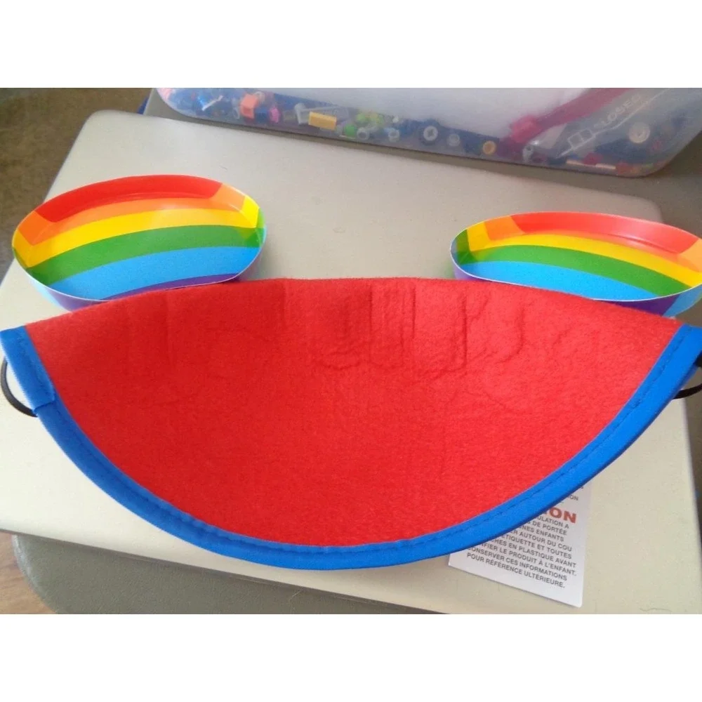 Disney Mickey Mouse Ears Hat Rainbow Gay Days Pride Heart NWT
